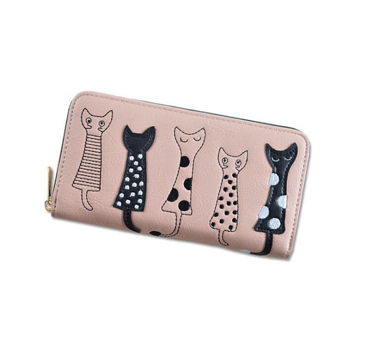 Women Cat Cartoon Wallet - melvincucci