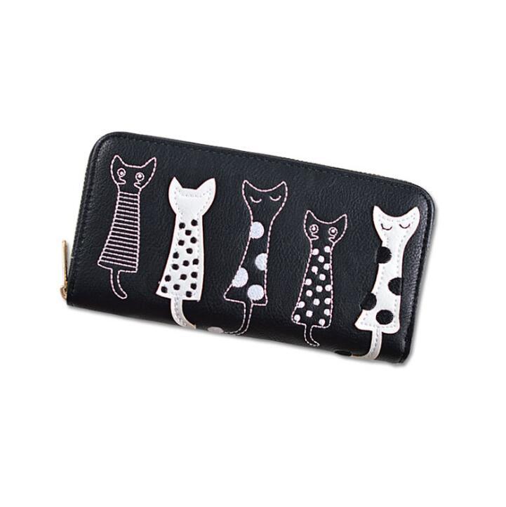 Women Cat Cartoon Wallet - melvincucci