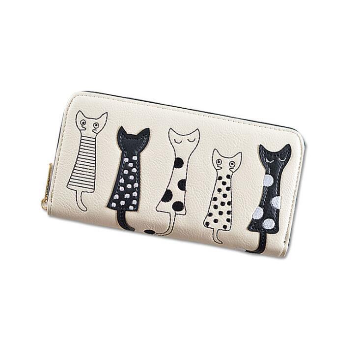 Women Cat Cartoon Wallet - melvincucci