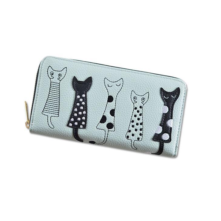 Women Cat Cartoon Wallet - melvincucci