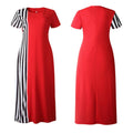 Women Dress Summer Loose Long Ladies Skirt African Clothing - melvincucci