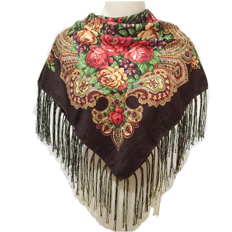 Women Ethnic Style Baotou Scarf Shawl - melvincucci