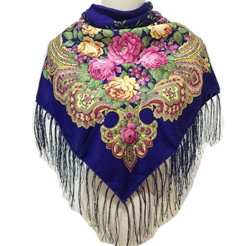 Women Ethnic Style Baotou Scarf Shawl - melvincucci