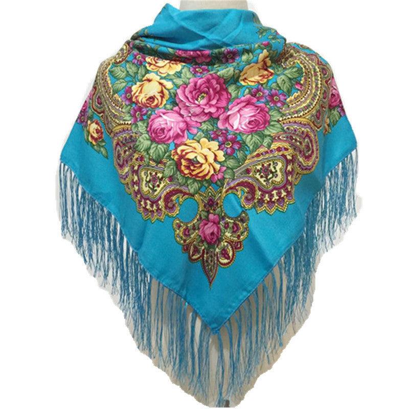 Women Ethnic Style Baotou Scarf Shawl - melvincucci