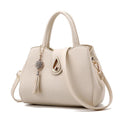 Women Handbag Bag Ladies Tassel High Quality PU Leather Totes Bags Brief Women Shoulder Bag Ladies Bags - melvincucci