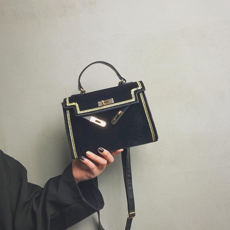 Women Handbags Locking Shoulder Bags Classic Kelly Bags - melvincucci
