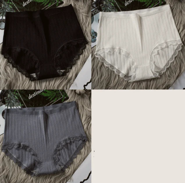 Women High Waist Breathable Cotton Underwear - melvincucci