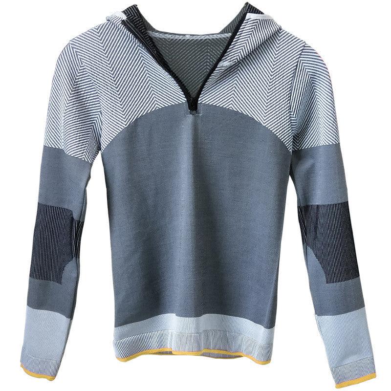 Women Hooded running jacket Long Sleeve Sweatshirt - melvincucci