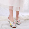 Women Internal Height Increase Slippers Women Singles - melvincucci