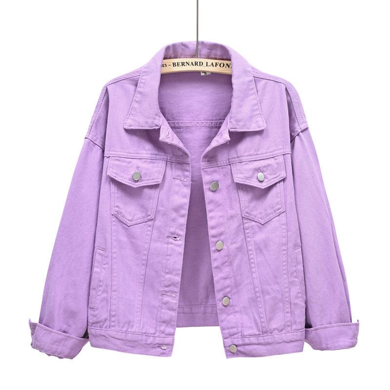 Women Jackets 2021 New Spring Outwear Denim Coat - melvincucci