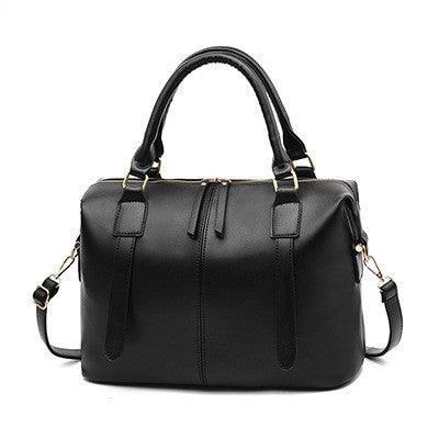 Women Leather Handbag Vintage Bag Shoulder Bags Big Bag - melvincucci
