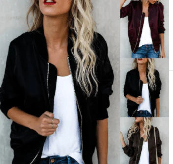 Women Leisure Fashion Feather Jacket - melvincucci