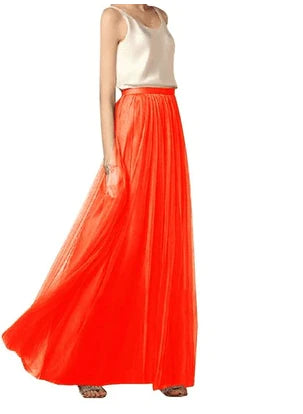 Women Maxi Long Skirt - melvincucci