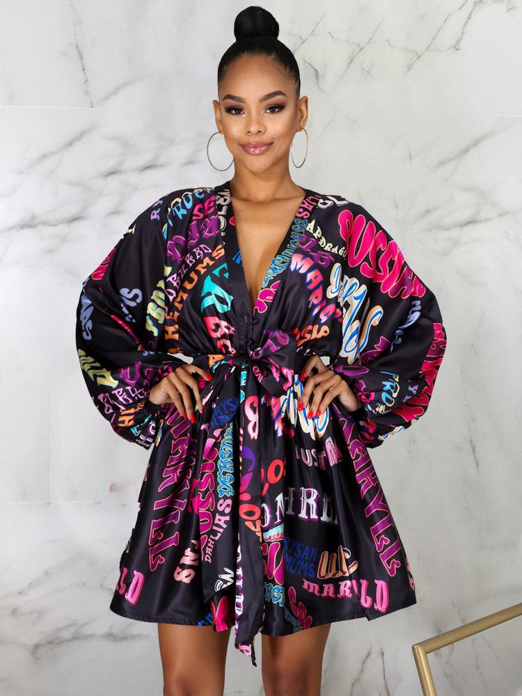 Women print dress - melvincucci