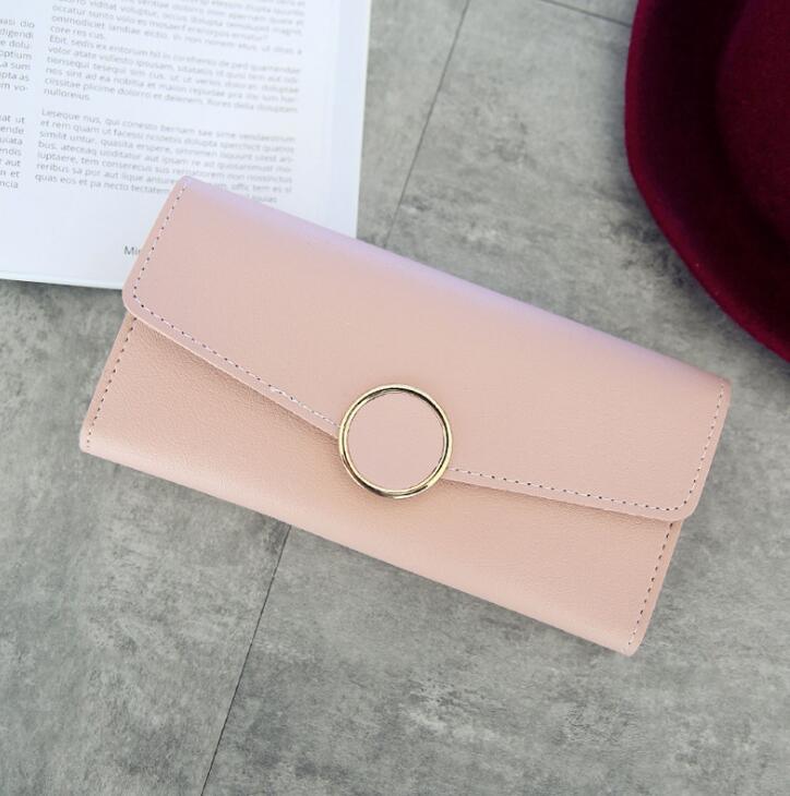 Women Pu Leather Purse Zipper Wallet - melvincucci