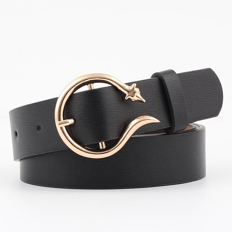 Women's belt decoration wide belt women all-match fashion - melvincucci