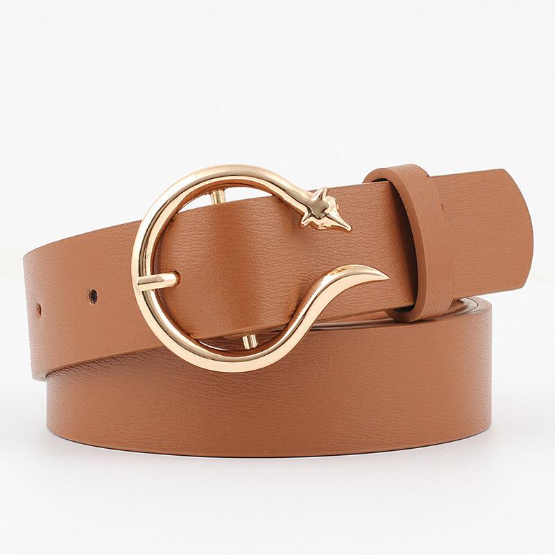 Women's belt decoration wide belt women all-match fashion - melvincucci