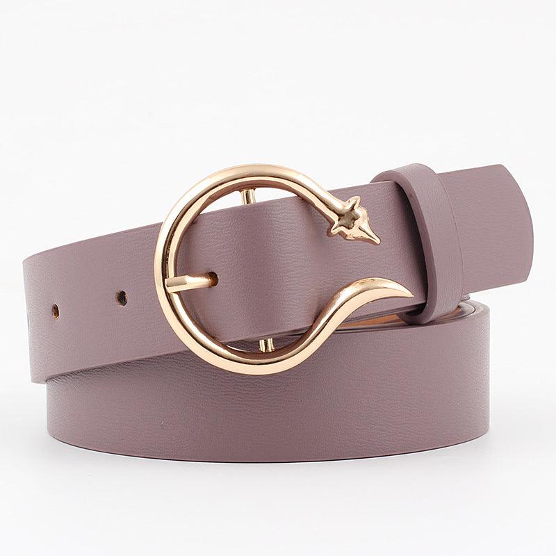 Women's belt decoration wide belt women all-match fashion - melvincucci