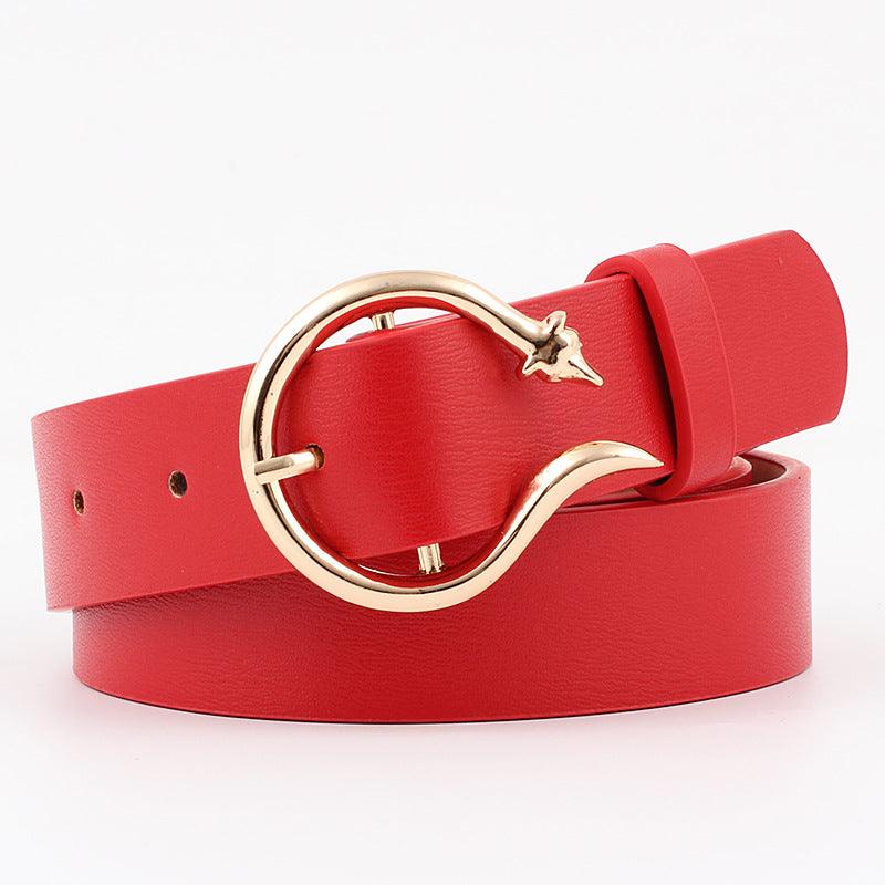 Women's belt decoration wide belt women all-match fashion - melvincucci