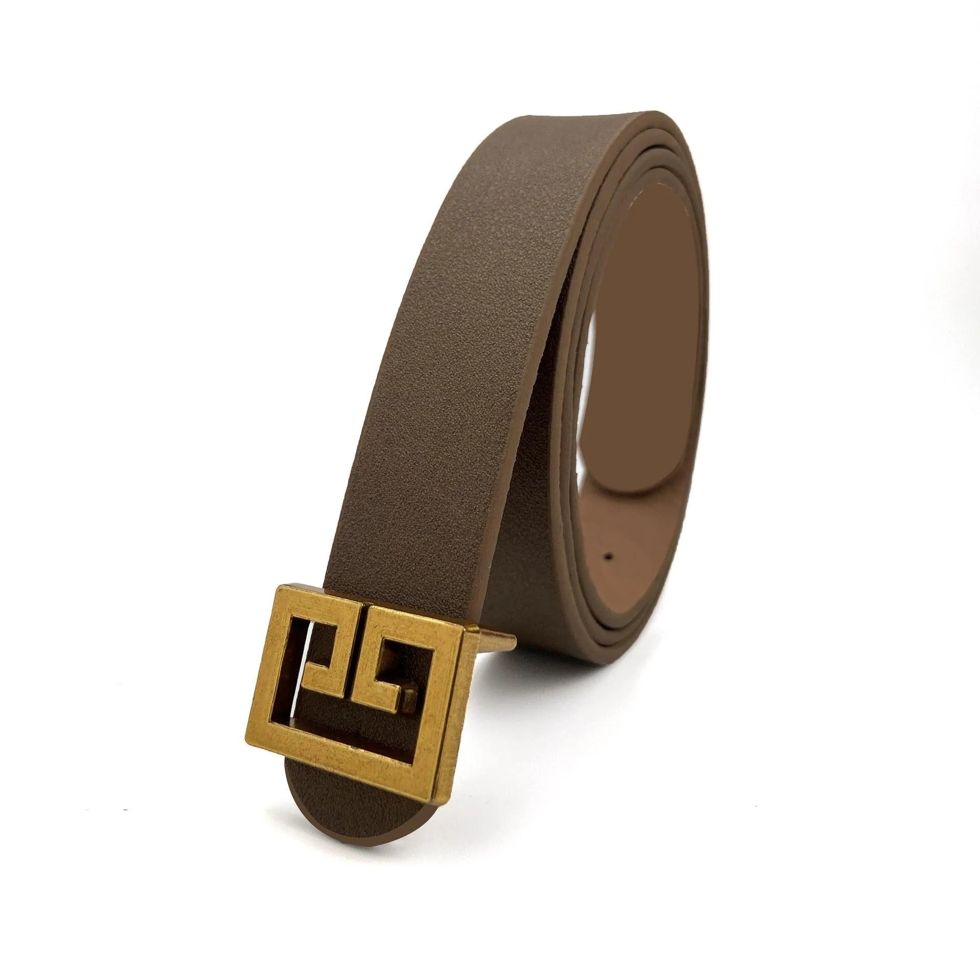 Women's Bronze With Decorative Belts For Clothes - melvincucci
