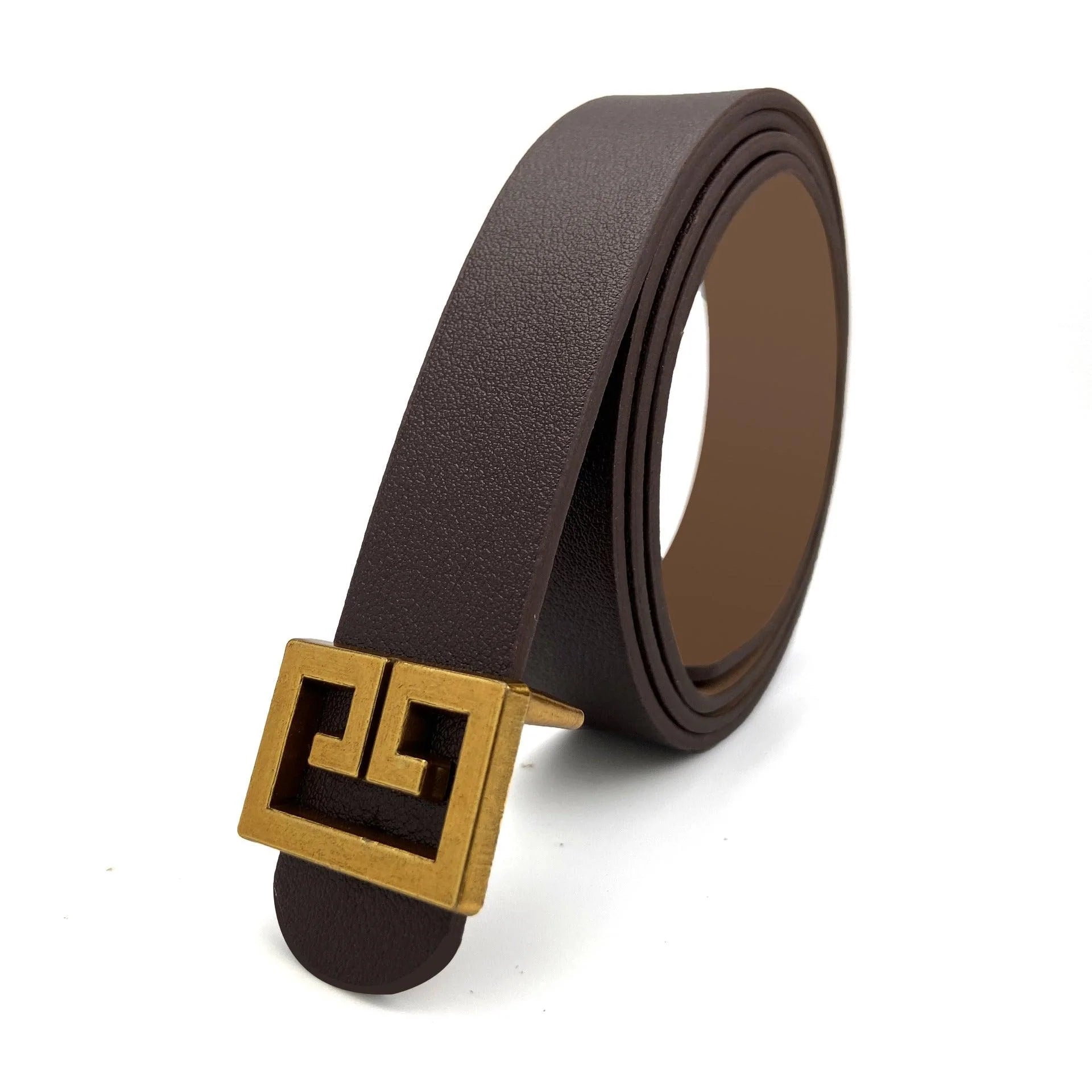 Women's Bronze With Decorative Belts For Clothes - melvincucci