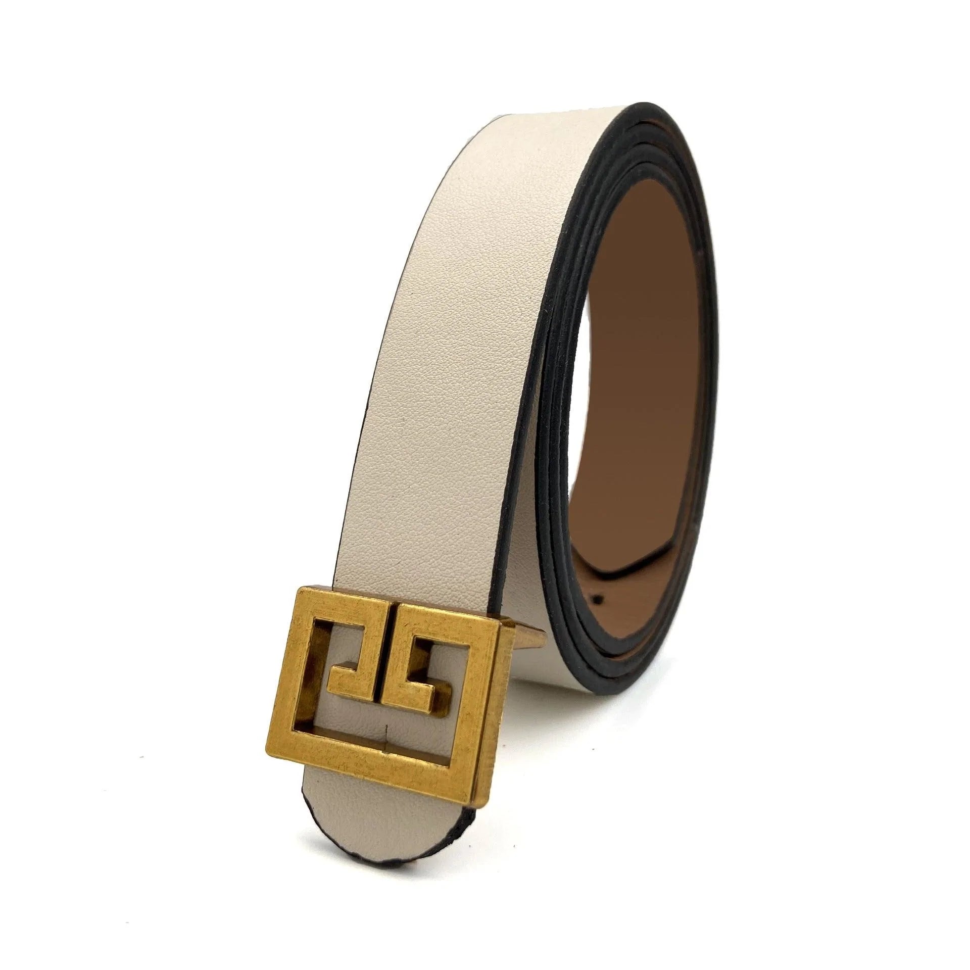 Women's Bronze With Decorative Belts For Clothes - melvincucci