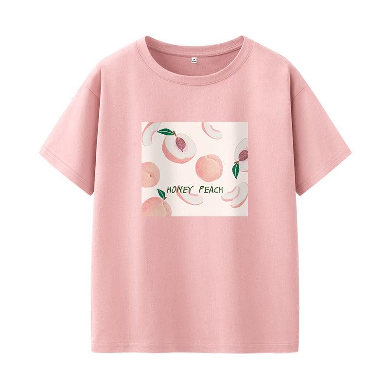 Women S Cotton Short Sleeved T Shirt - melvincucci