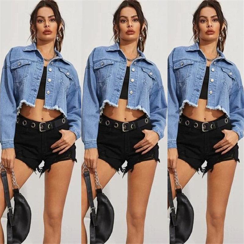 Women's Denim Vest Short Denim Jacket - melvincucci