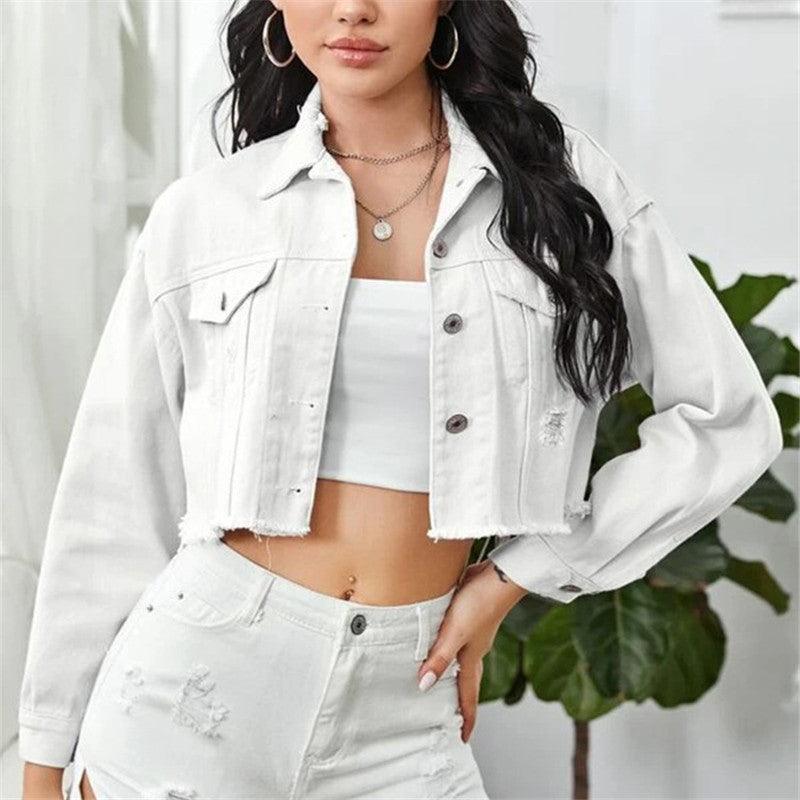 Women's Denim Vest Short Denim Jacket - melvincucci