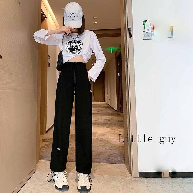 Women's High Waist Loose Casual Pant - melvincucci
