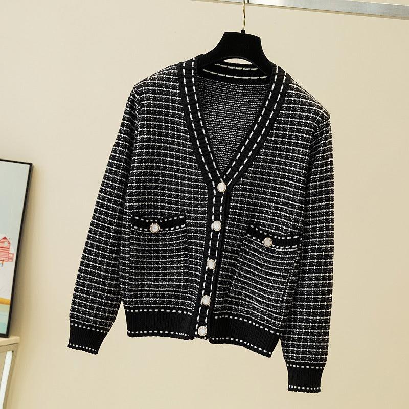 Women's Jacket Spring And Autumn New Style Knitwear Korean Style Outer Wear Temperament - melvincucci