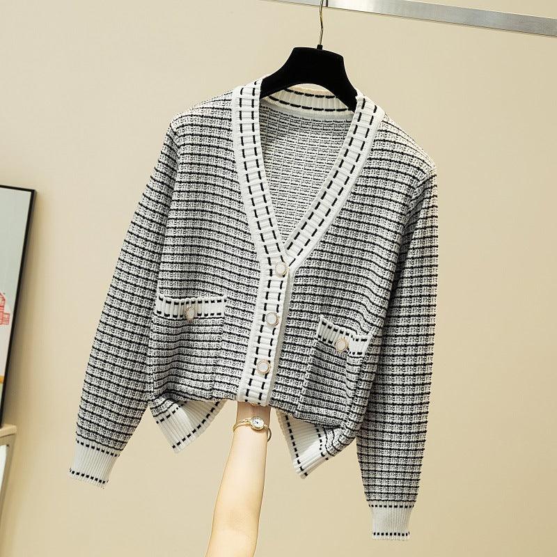 Women's Jacket Spring And Autumn New Style Knitwear Korean Style Outer Wear Temperament - melvincucci
