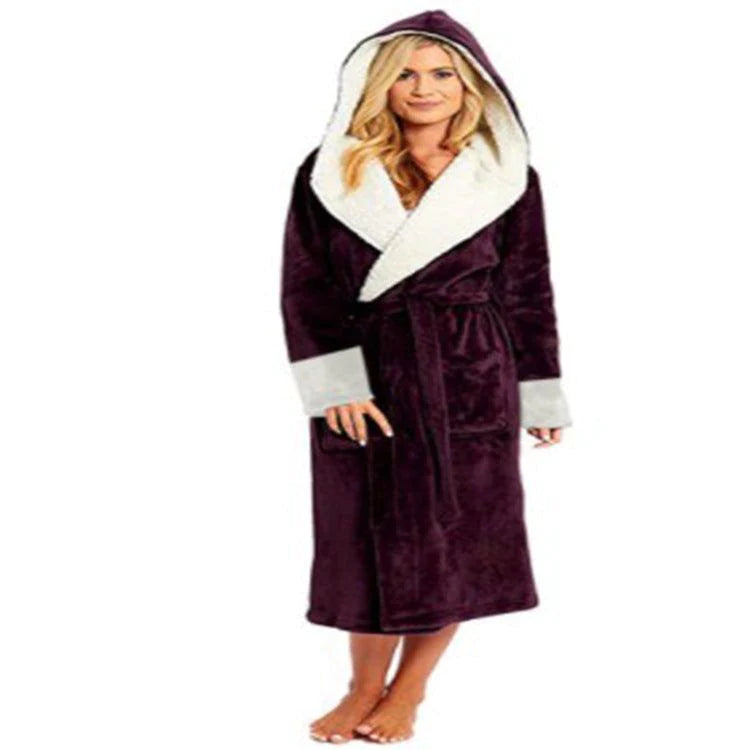 Women's Long Bathrobes Night Gowns - melvincucci
