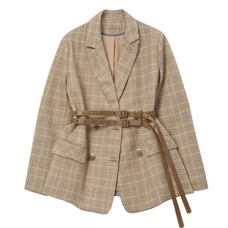 Women's plaid blazer - melvincucci