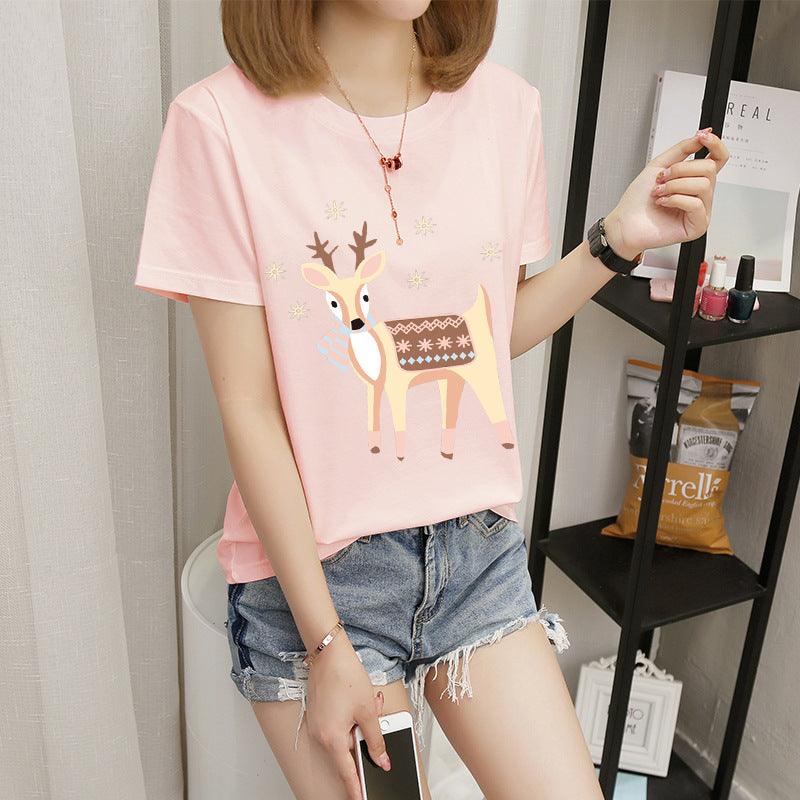 Women's Short-sleeved T-shirt Women - melvincucci