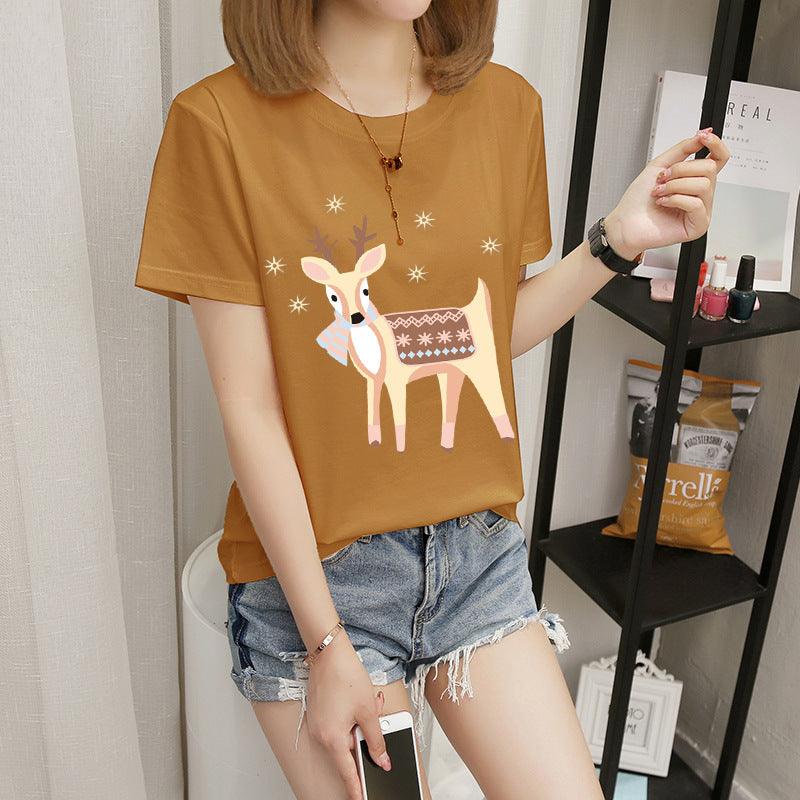 Women's Short-sleeved T-shirt Women - melvincucci