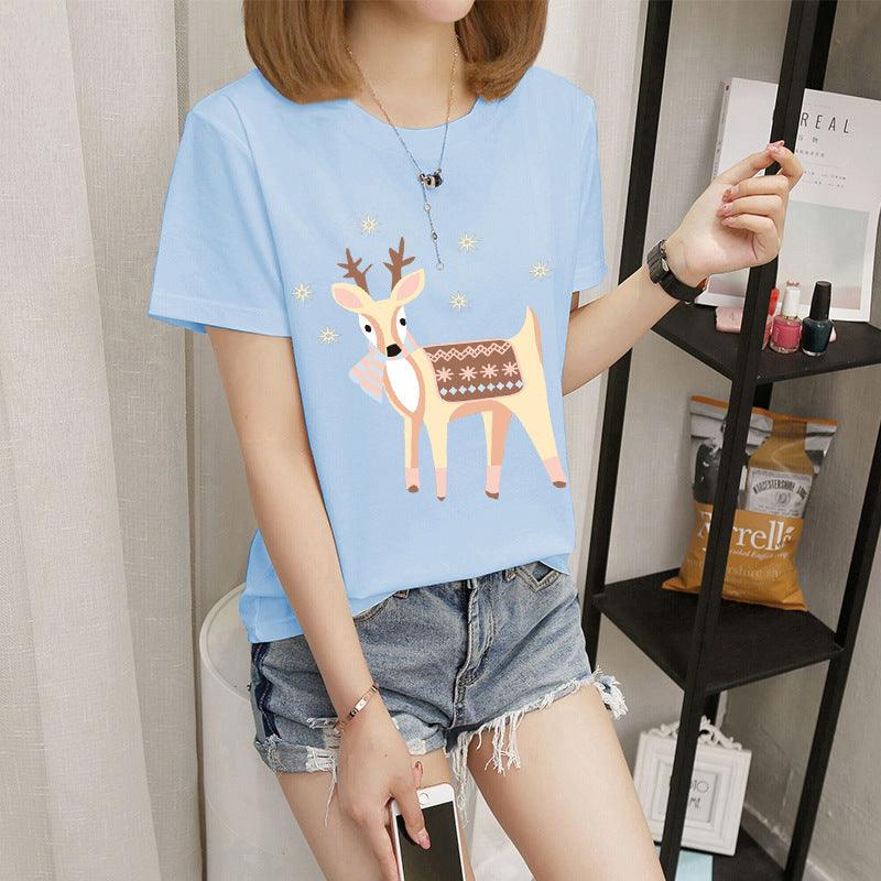 Women's Short-sleeved T-shirt Women - melvincucci
