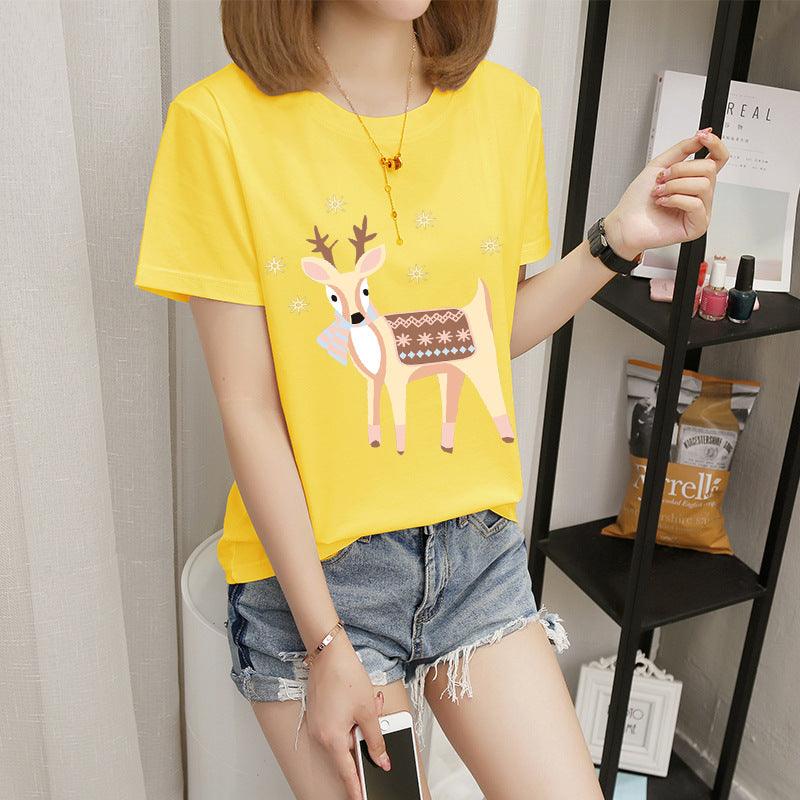 Women's Short-sleeved T-shirt Women - melvincucci
