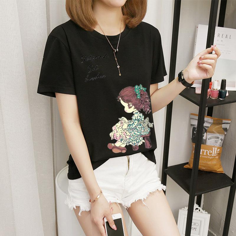 Women's Short-sleeved T-shirt Women - melvincucci