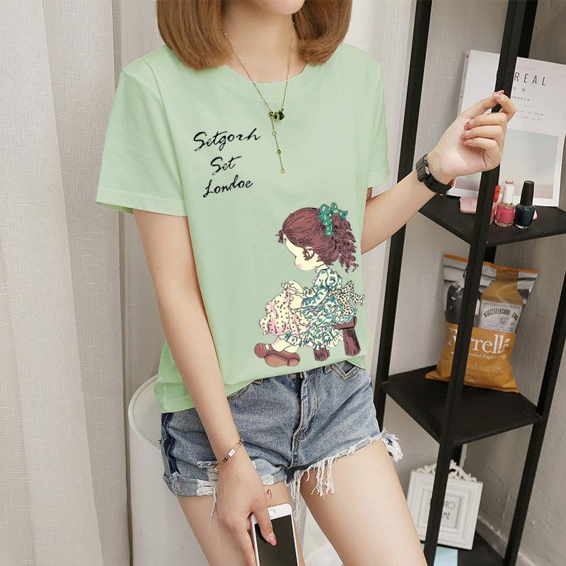 Women's Short-sleeved T-shirt Women - melvincucci