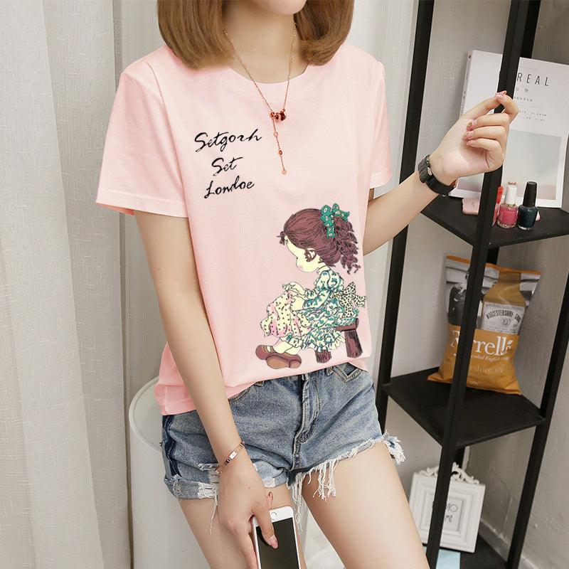 Women's Short-sleeved T-shirt Women - melvincucci