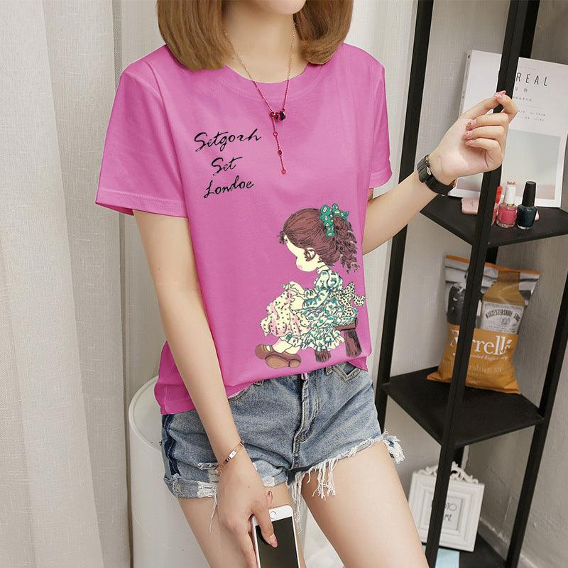Women's Short-sleeved T-shirt Women - melvincucci