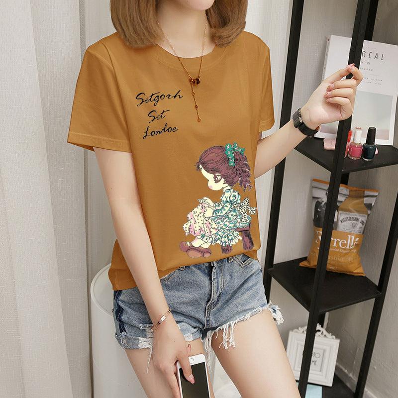 Women's Short-sleeved T-shirt Women - melvincucci