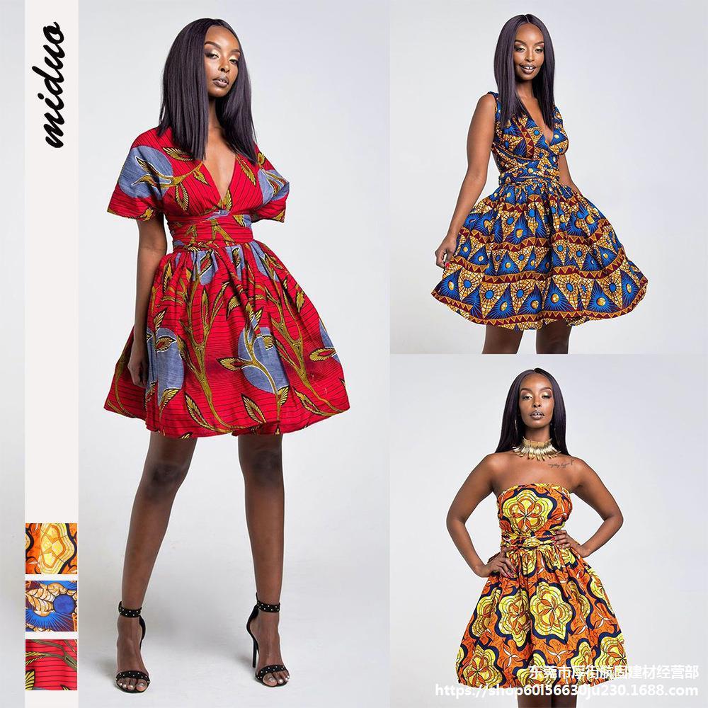 Women's Traditional Dashiki Dress - melvincucci