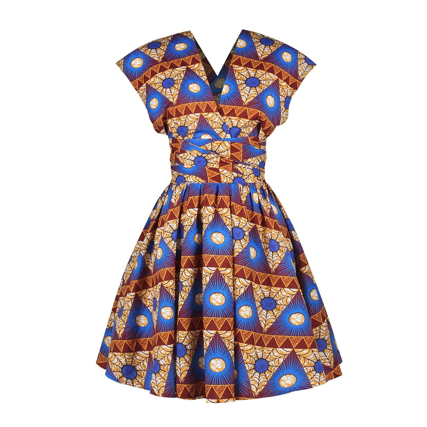 Women's Traditional Dashiki Dress - melvincucci