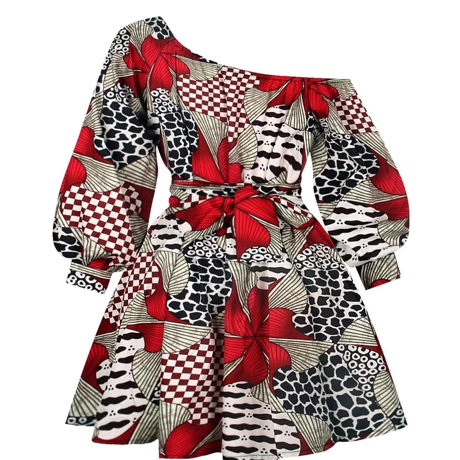 Women's Vintage African Evening Dress - melvincucci