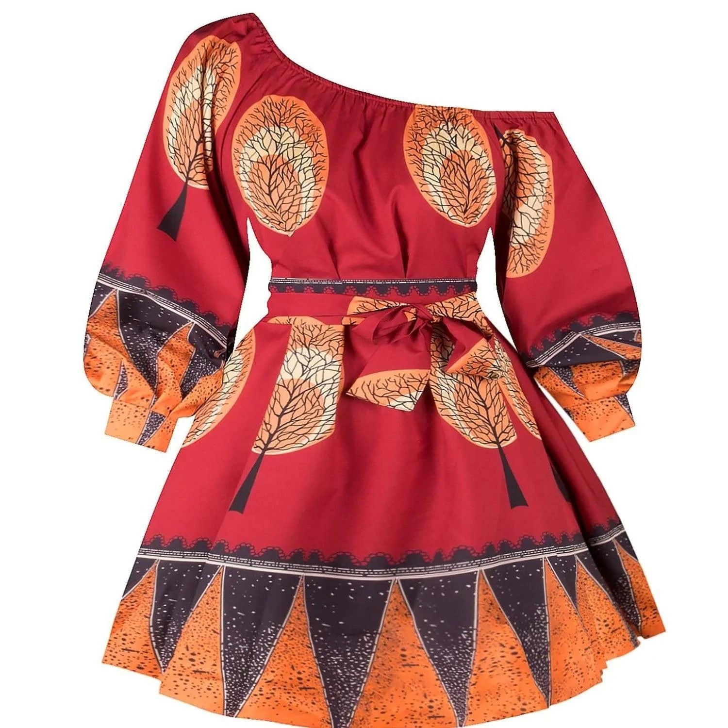Women's Vintage African Evening Dress - melvincucci