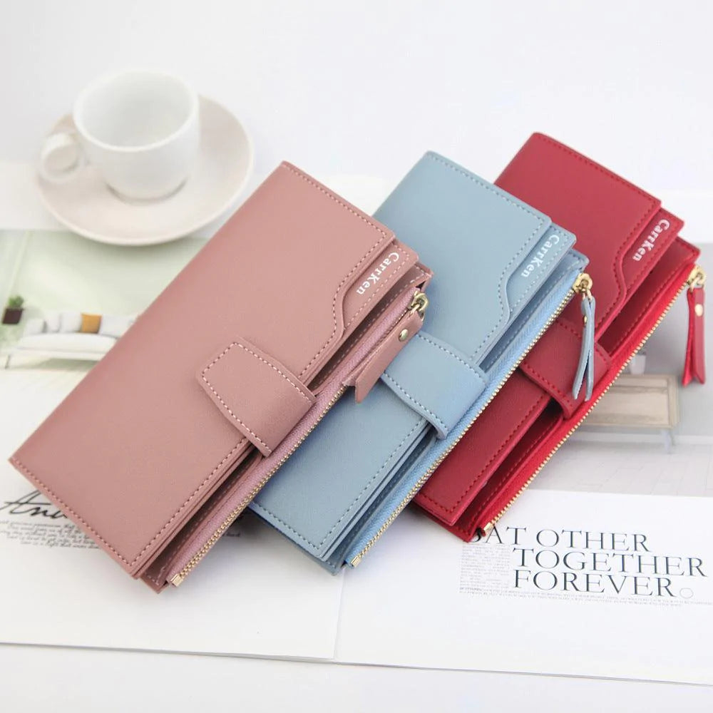 Women's Wallet Long Wallet Women Zipper Card - melvincucci
