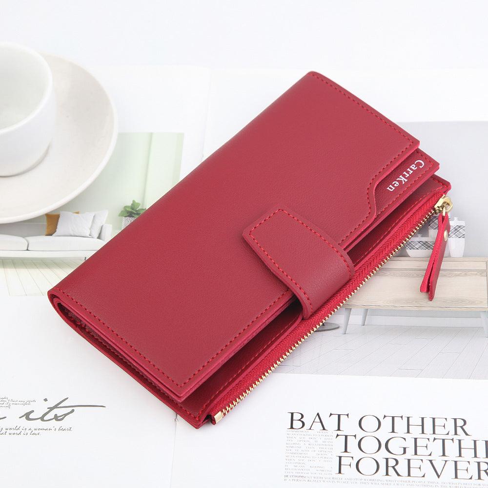 Women's Wallet Long Wallet Women Zipper Card - melvincucci
