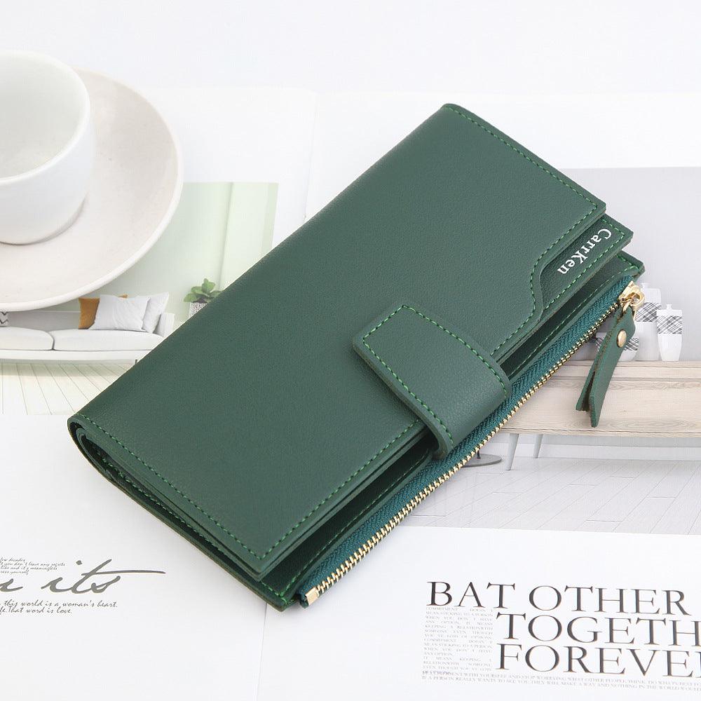 Women's Wallet Long Wallet Women Zipper Card - melvincucci